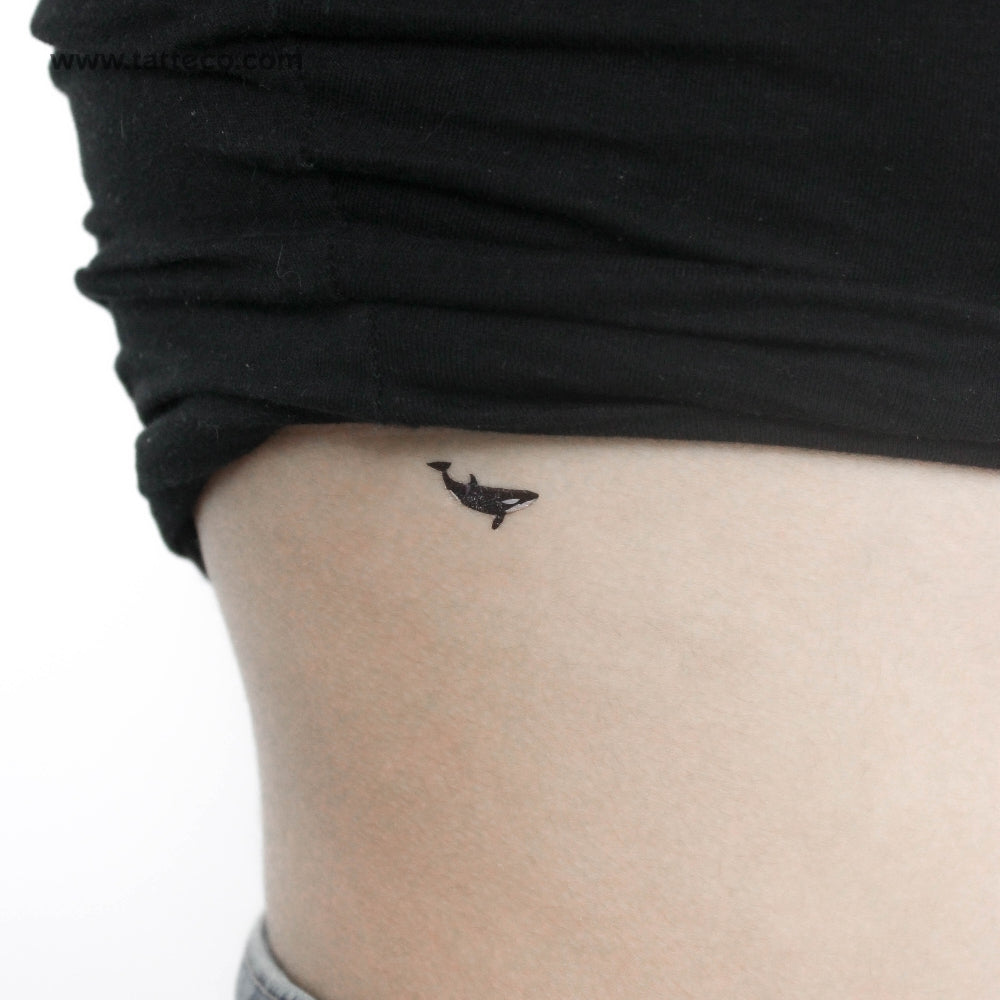 Orca Temporary Tattoo - Set of 3