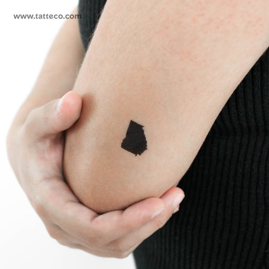 Tatuaje temporal del mapa de Georgia (juego de 3)