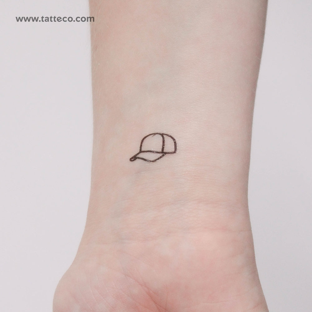 Trucker Cap Temporary Tattoo - Set of 3