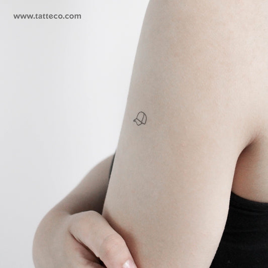 Trucker Cap Temporary Tattoo - Set of 3