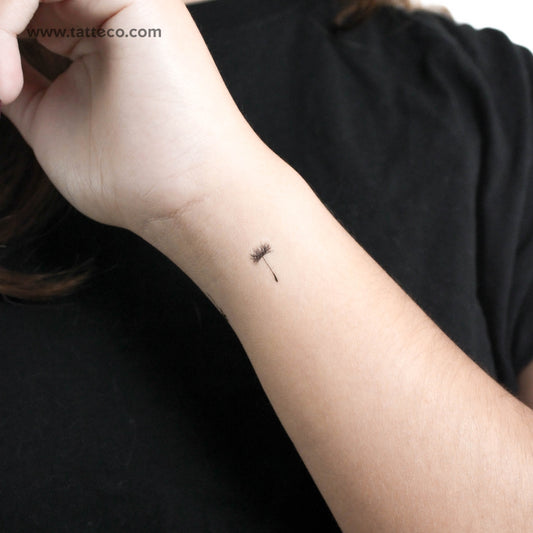 Tiny Dandelion Seed Temporary Tattoo - Set of 3