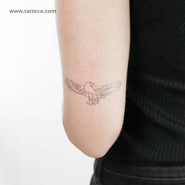 Eagle Temporary Tattoo - Set of 3
