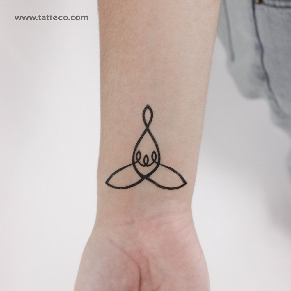 Tatuaje temporal "Madre de tres" - Juego de 3