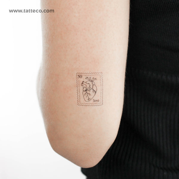 Love Stamp Temporary Tattoo - Set of 3