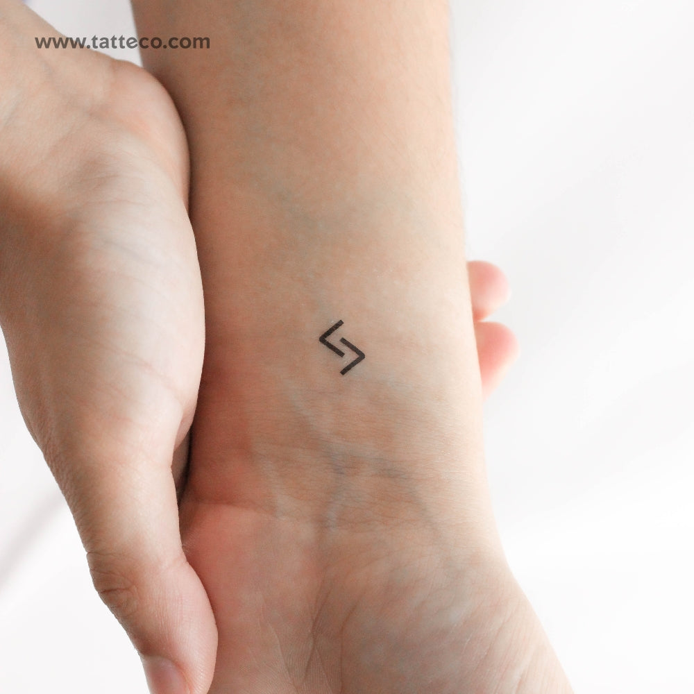 Jeran Rune Temporary Tattoo - Set of 3