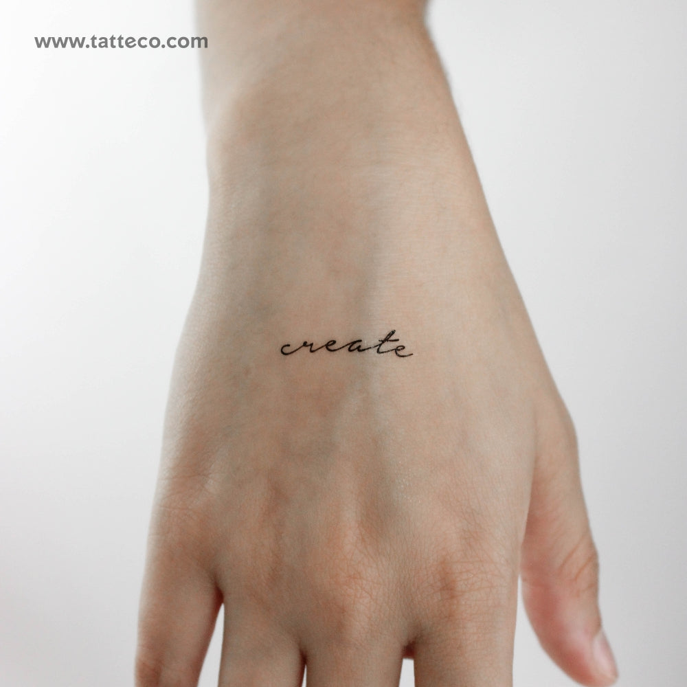 Crea un tatuaje temporal - Juego de 3
