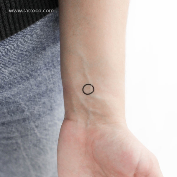 Little Circle Temporary Tattoo - Set of 3