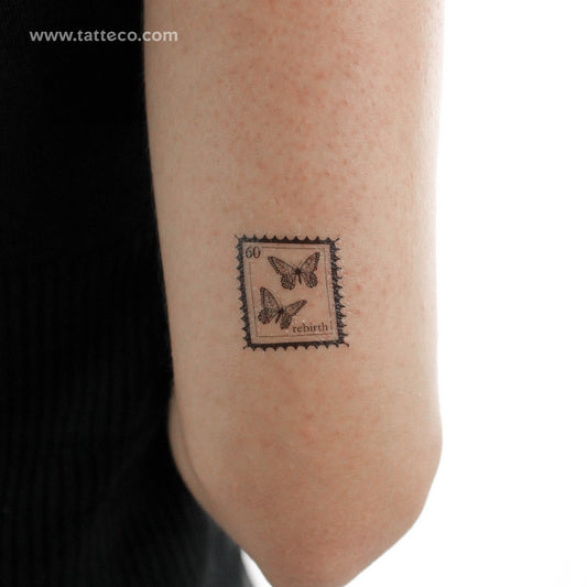 Tatuaje temporal de mariposa pequeña (juego de 3)