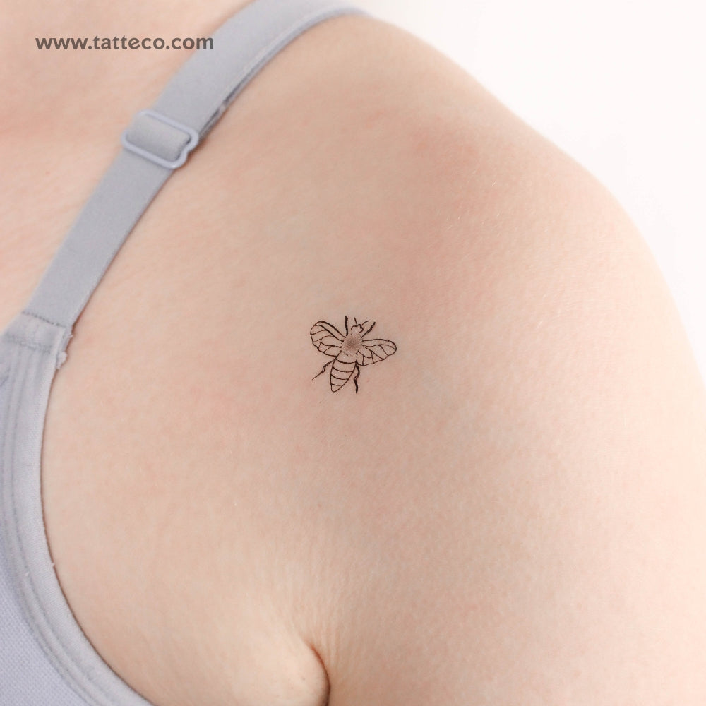Tatuaje temporal de abeja - Juego de 3