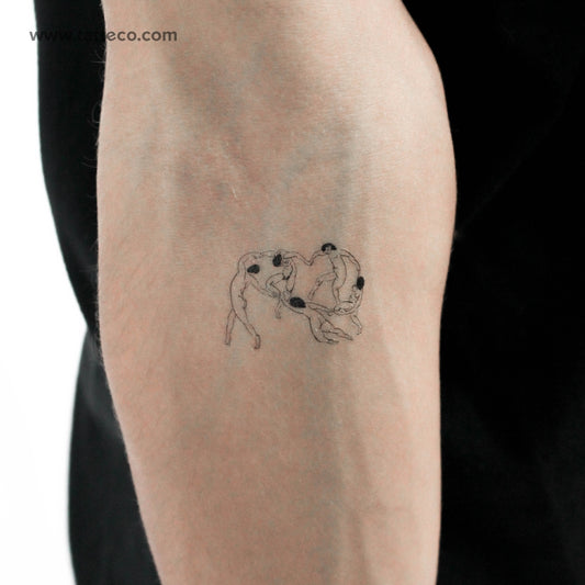 The Dance Temporary Tattoo - Set of 3