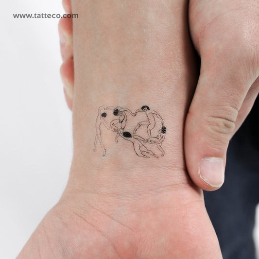 The Dance Temporary Tattoo - Set of 3