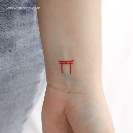 Tatuaje temporal de santuario sintoísta (juego de 3)
