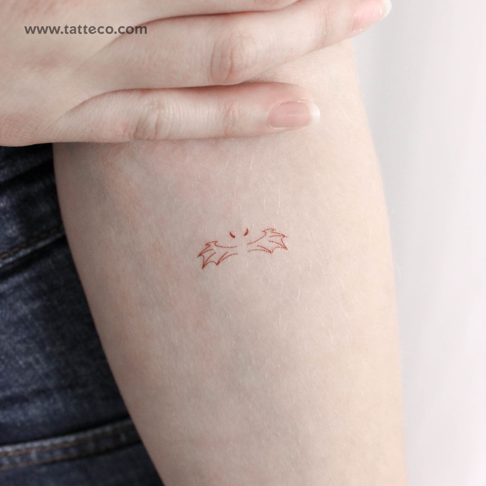Devil Wings Temporary Tattoo - Set of 3
