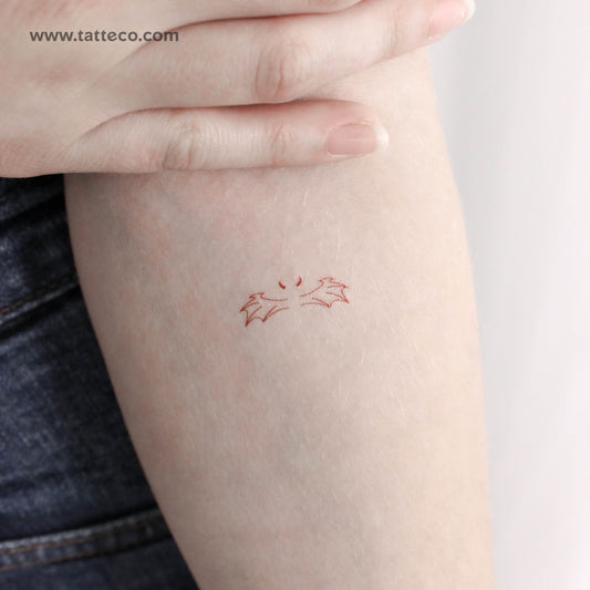 Devil Wings Temporary Tattoo - Set of 3