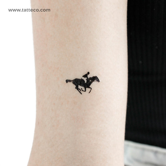 Jockey Temporary Tattoo - Set of 3