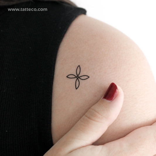 Bowen Cross Temporary Tattoo - Set of 3