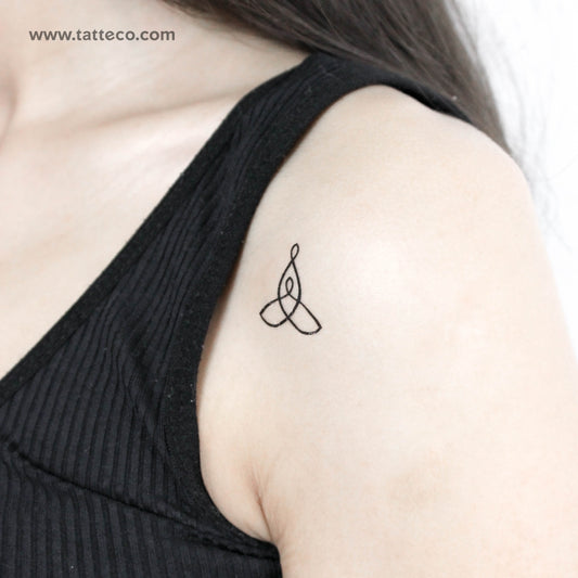 Tatuaje temporal de madre e hijo (juego de 3)