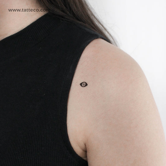 Black Nazar Eye Temporary Tattoo - Set of 3