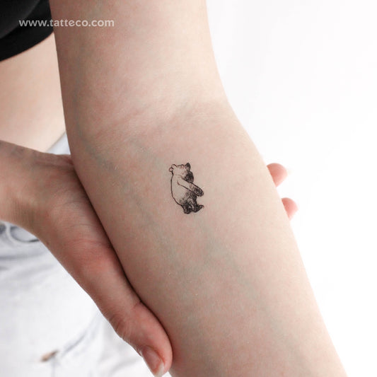 Winnie The Pooh Temporary Tattoo - Set of 3