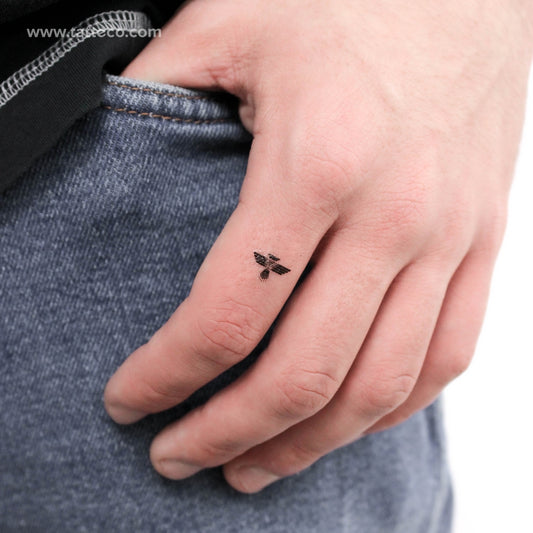 Tatuaje temporal pequeño de Thunderbird (juego de 3)