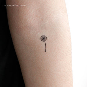 Small Dandelion Temporary Tattoo - Set of 3