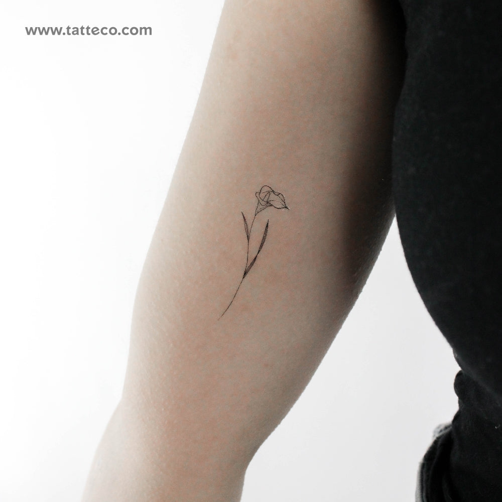 Calla Temporary Tattoo - Set of 3