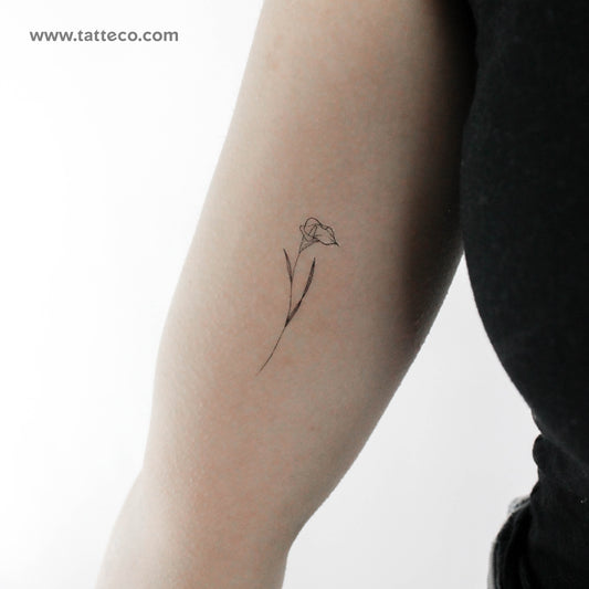 Tatuaje temporal de cala - Juego de 3