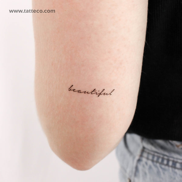 Beautiful Temporary Tattoo - Set of 3