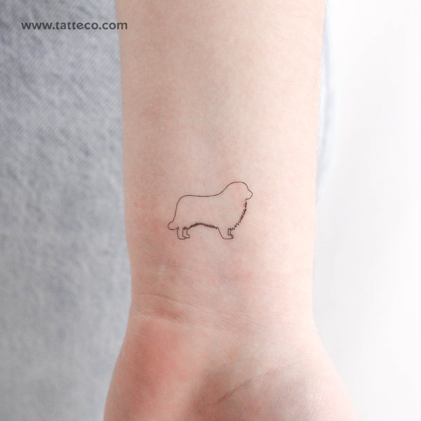 Newfoundland Temporary Tattoo - Set of 3