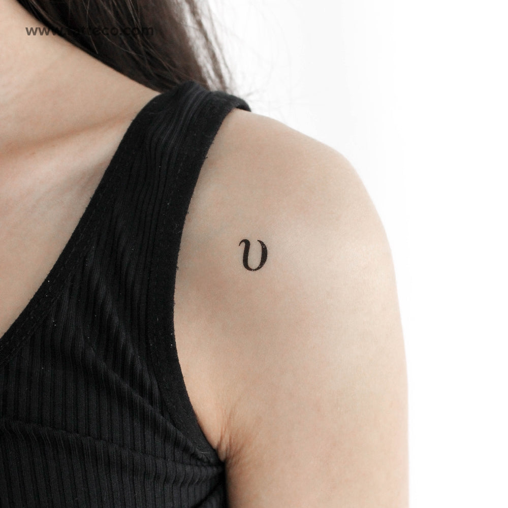 Upsilon Temporary Tattoo - Set of 3