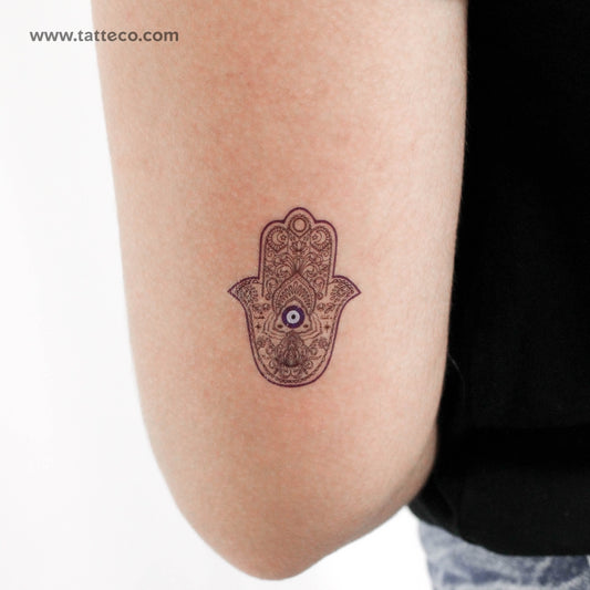 Tatuaje temporal de Nazar Hamsa - Juego de 3