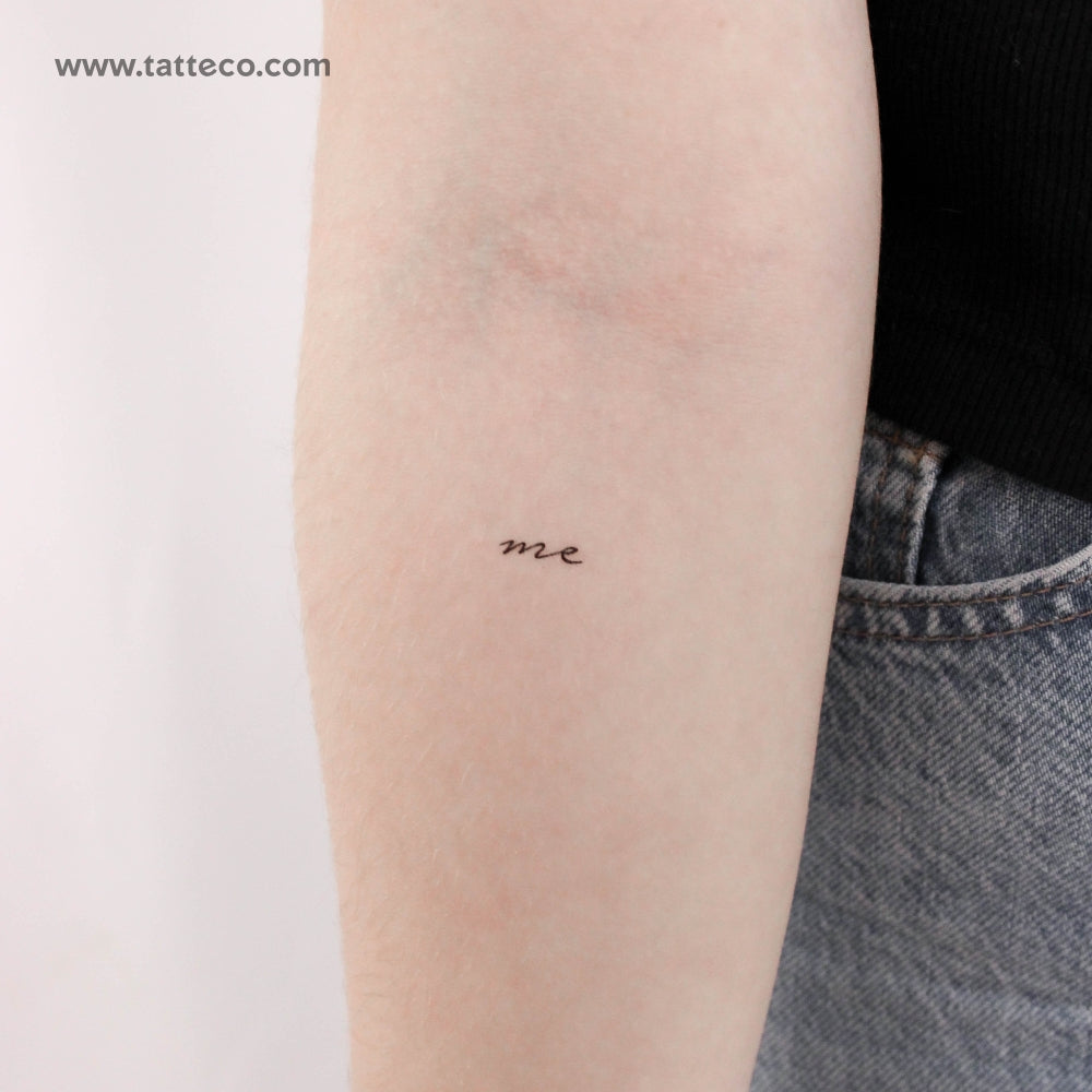 Me Temporary Tattoo - Set of 3