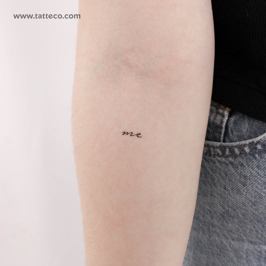 Me Temporary Tattoo - Set of 3
