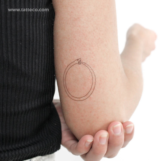 Ouroboros Temporary Tattoo - Set of 3
