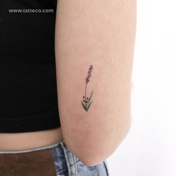 Lavender Temporary Tattoo by Zihee - Set of 3