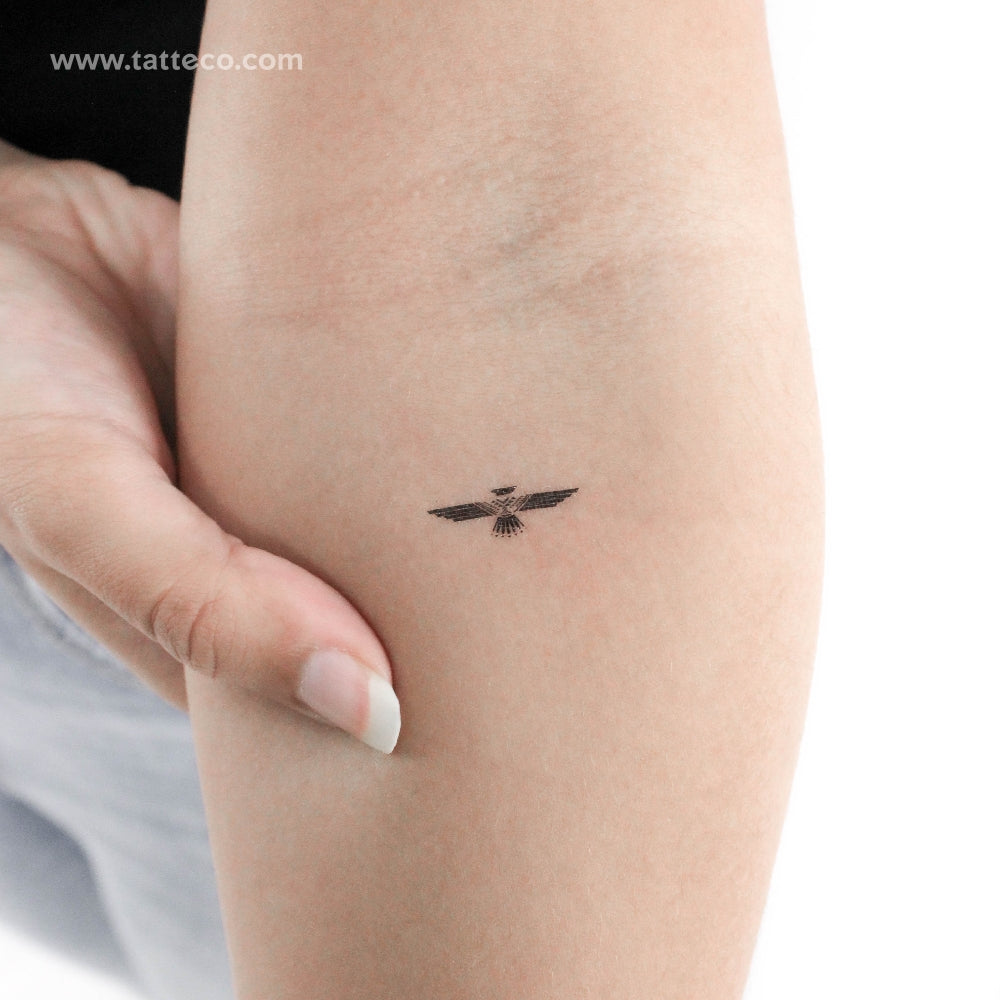 Tatuaje temporal pequeño de Thunderbird (juego de 3)