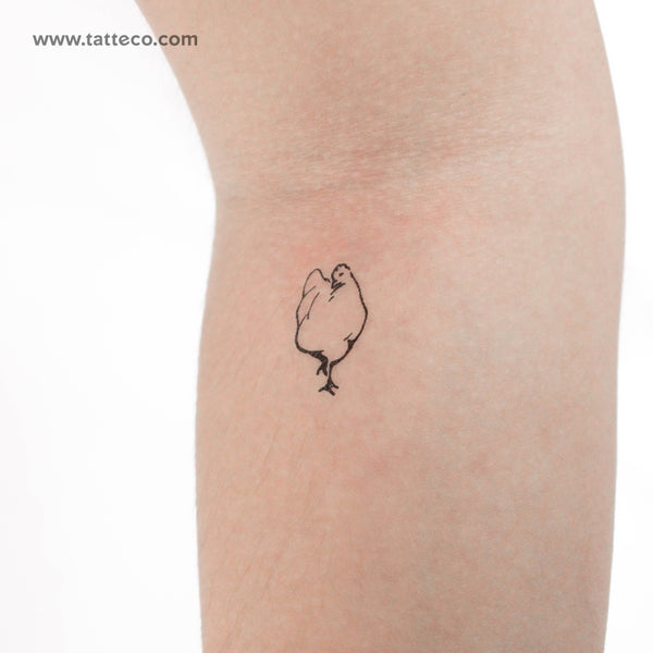 Hen Temporary Tattoo - Set of 3