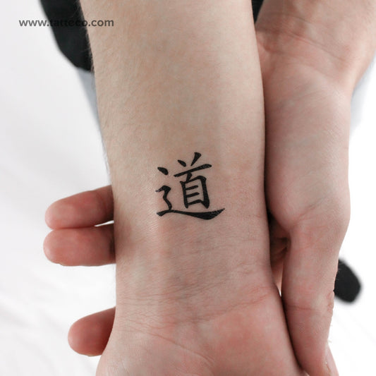 Tatuaje temporal Tao - Juego de 3
