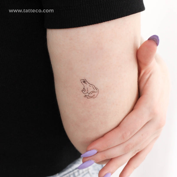 Toad Temporary Tattoo - Set of 3