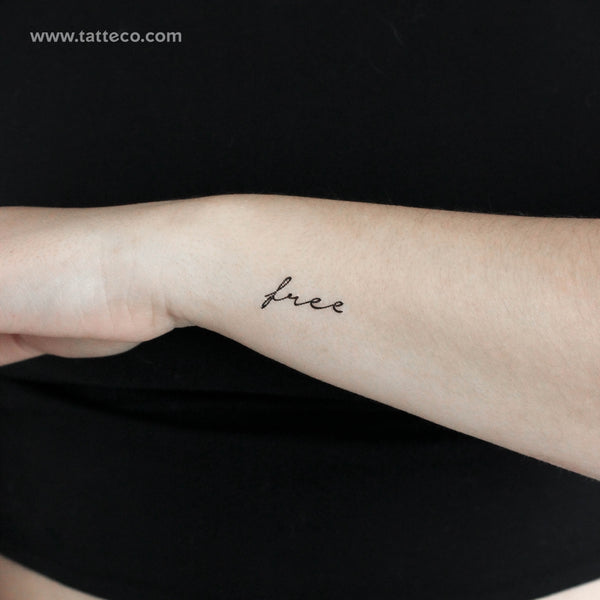 Free Temporary Tattoo - Set of 3