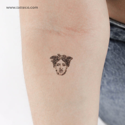 Tatuaje temporal de Medusa - Juego de 3