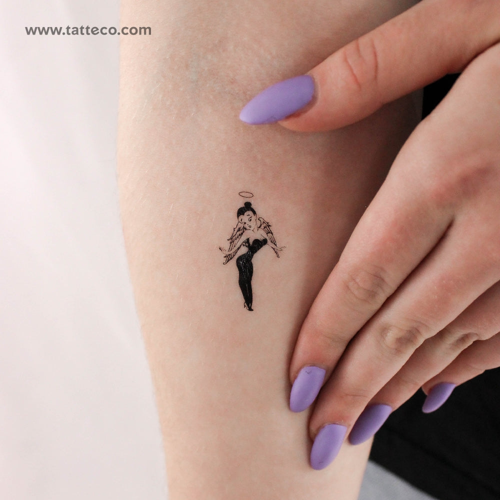 Angel Temporary Tattoo - Set of 3