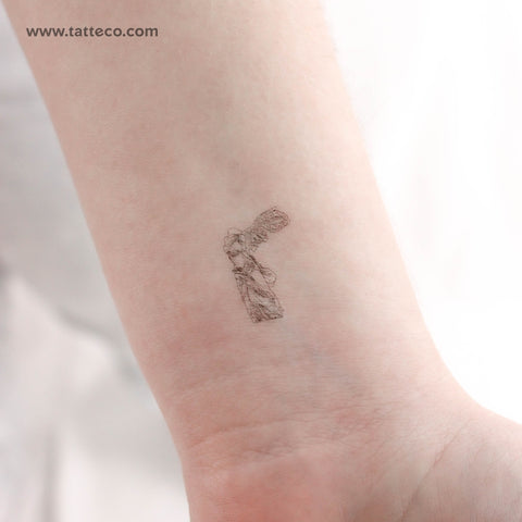 Nike of Samothrace Temporary Tattoo - Set of 3