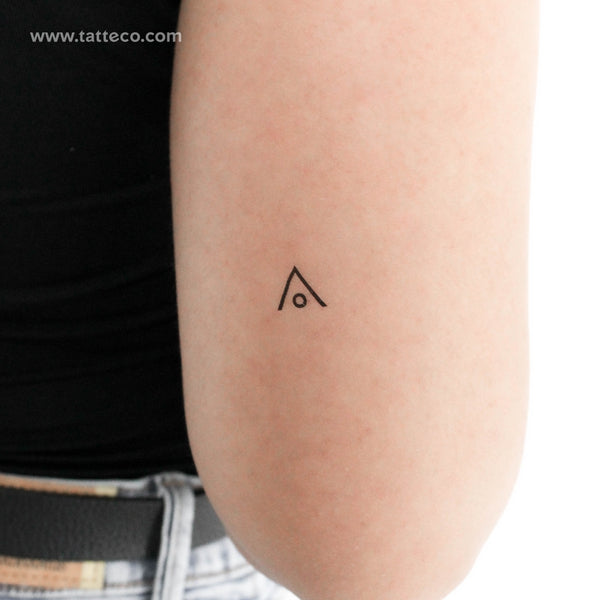 Protect Symbol Temporary Tattoo - Set of 3