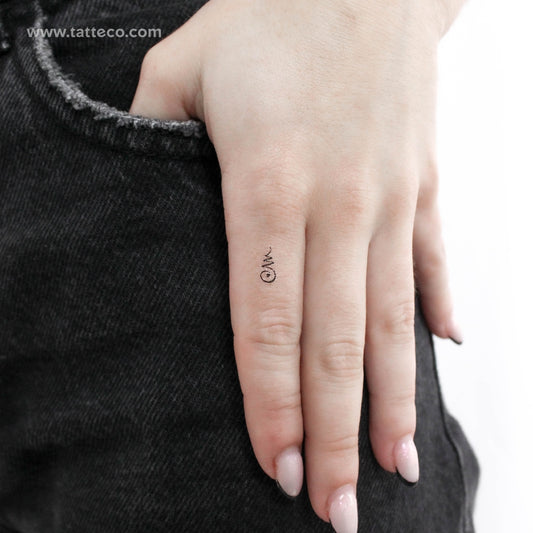 Tiny Thai Khomut Temporary Tattoo - Set of 3