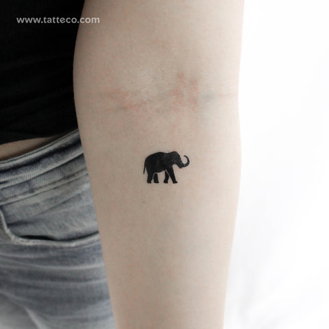 Lucky Elephant Temporary Tattoo - Set of 3