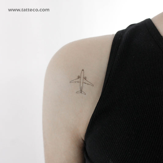 Tatuaje temporal del Boeing 737 (juego de 3)