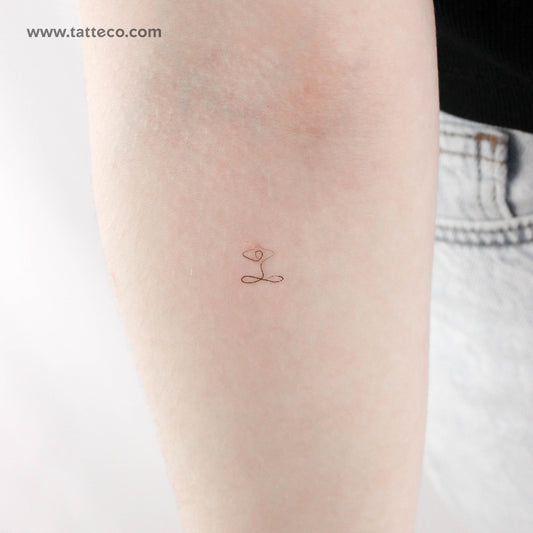 Tatuaje temporal de yogini - Juego de 3