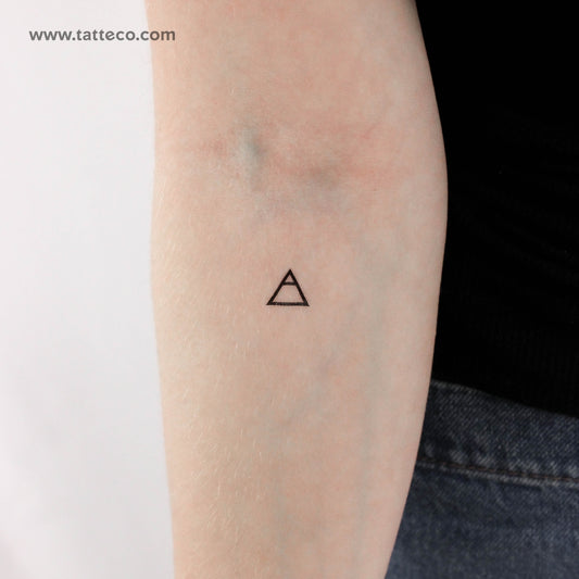 Tatuaje temporal del símbolo de exploración - Juego de 3