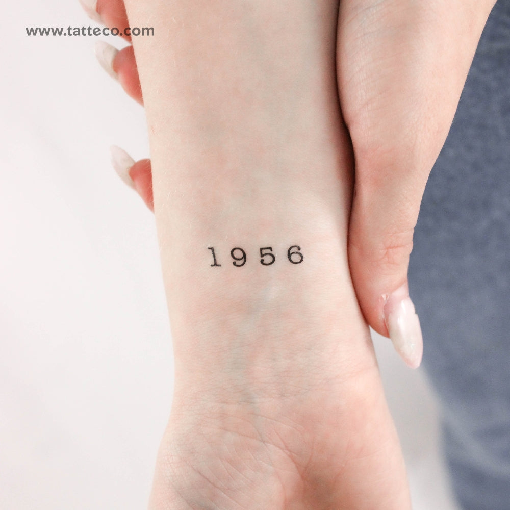 Tatuaje temporal de 1956 - Juego de 3
